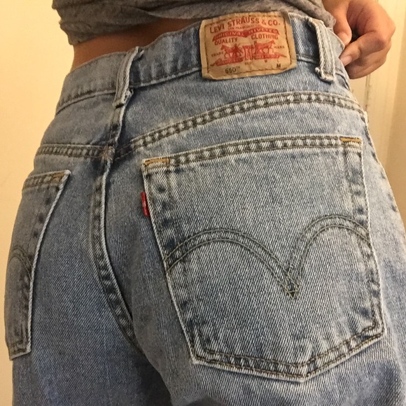 Vintage Levi’s 550 Mom style jeans - Picture 1 of 5